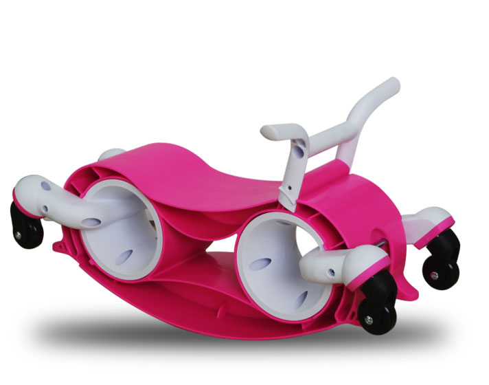 baby skaking car DSP-04 pink